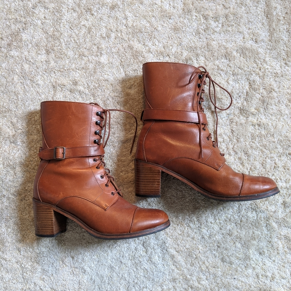 Samantha Pleet Wolverine 1000 Mile lace up boots